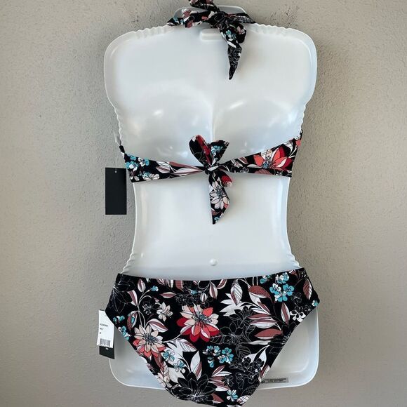 NWT Kenneth Cole Reaction Two Piece Bikini and Matching Bottoms Multiple Sizes - Picture 4 of 6